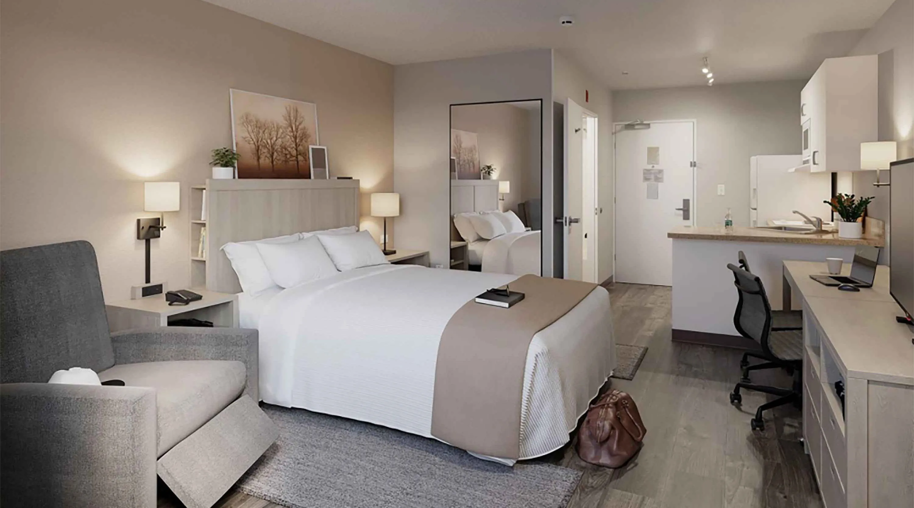 Renovated Extended Stay America room image