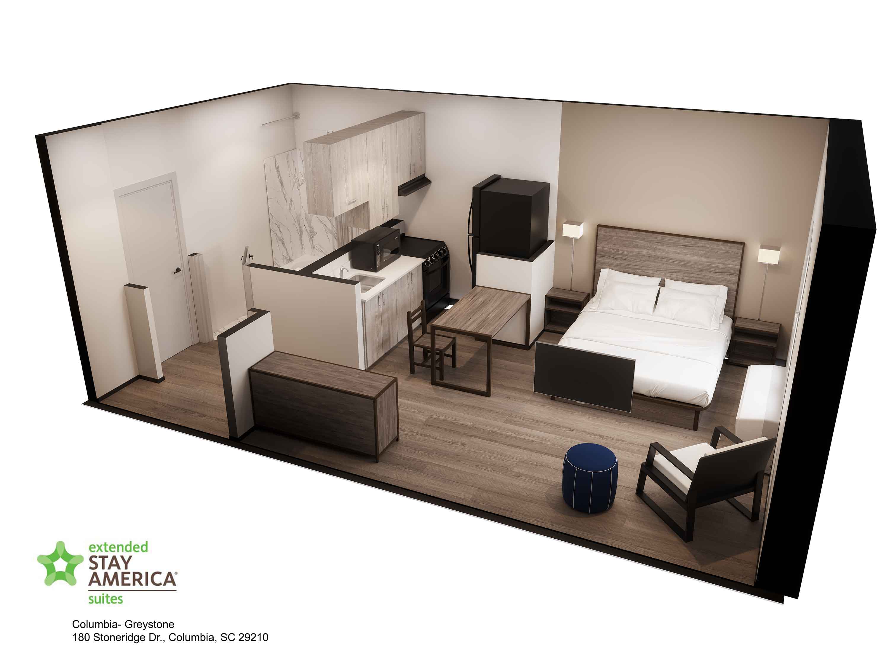 Studio Suite - 1 Queen Bed